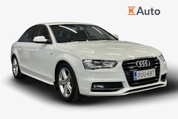 valkoinen Audi A4 2015 kuva 1.