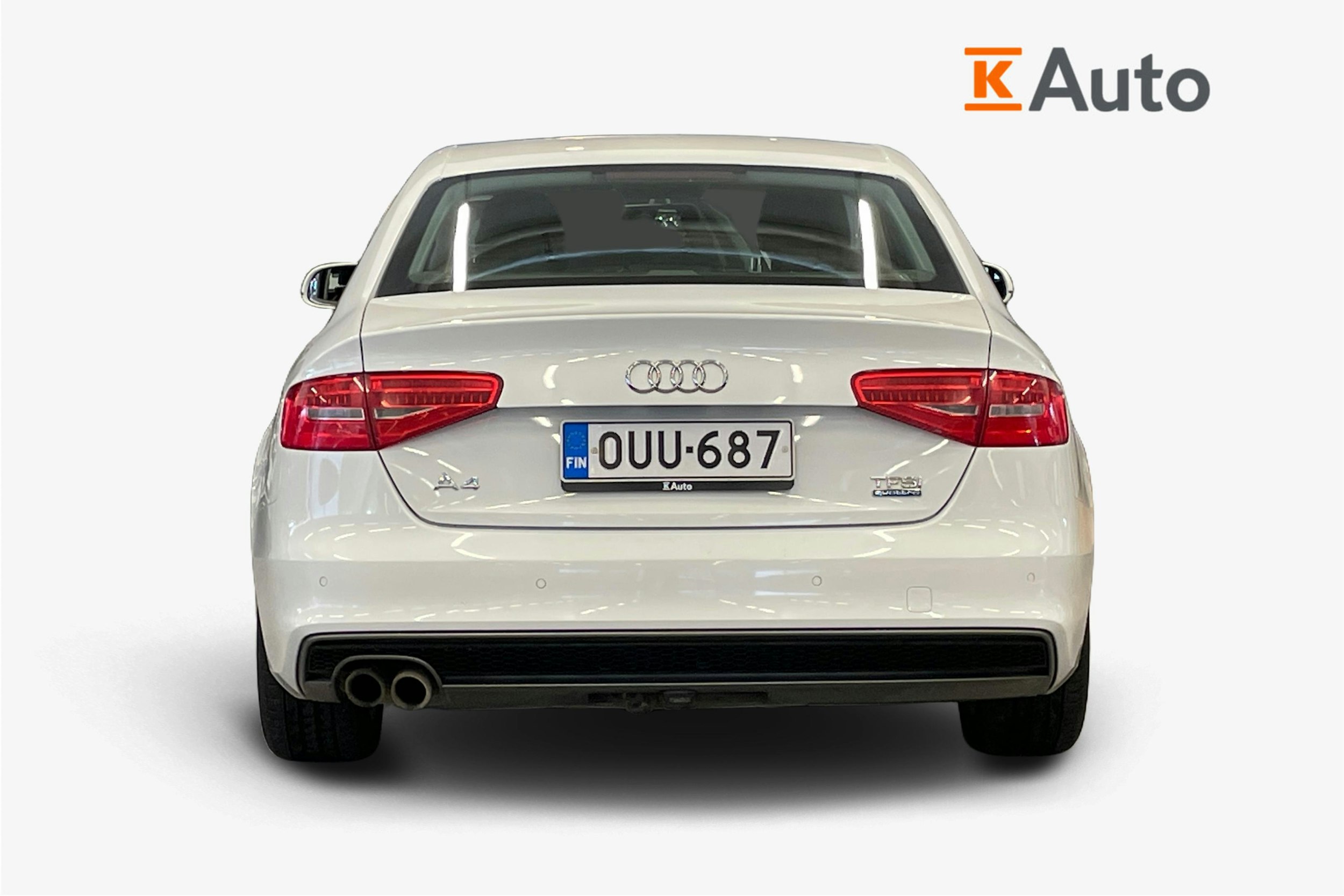 valkoinen Audi A4 2015 kuva 3.