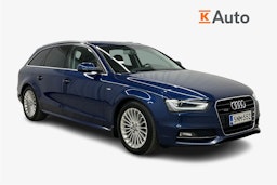 met. sininen Audi A4 2015 kuva 1.