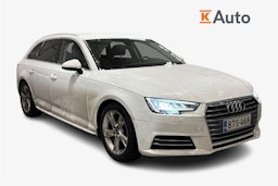 valkoinen Audi A4 2016 kuva 1.