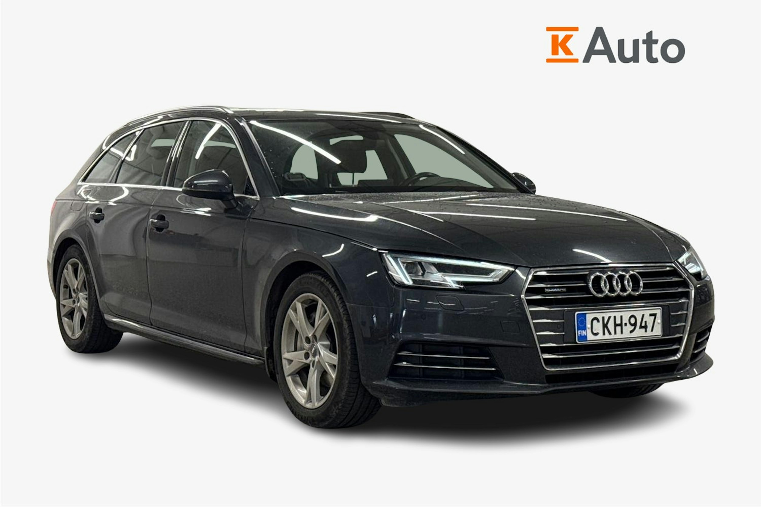 Vihreä Audi A4 2016 kuva 1.