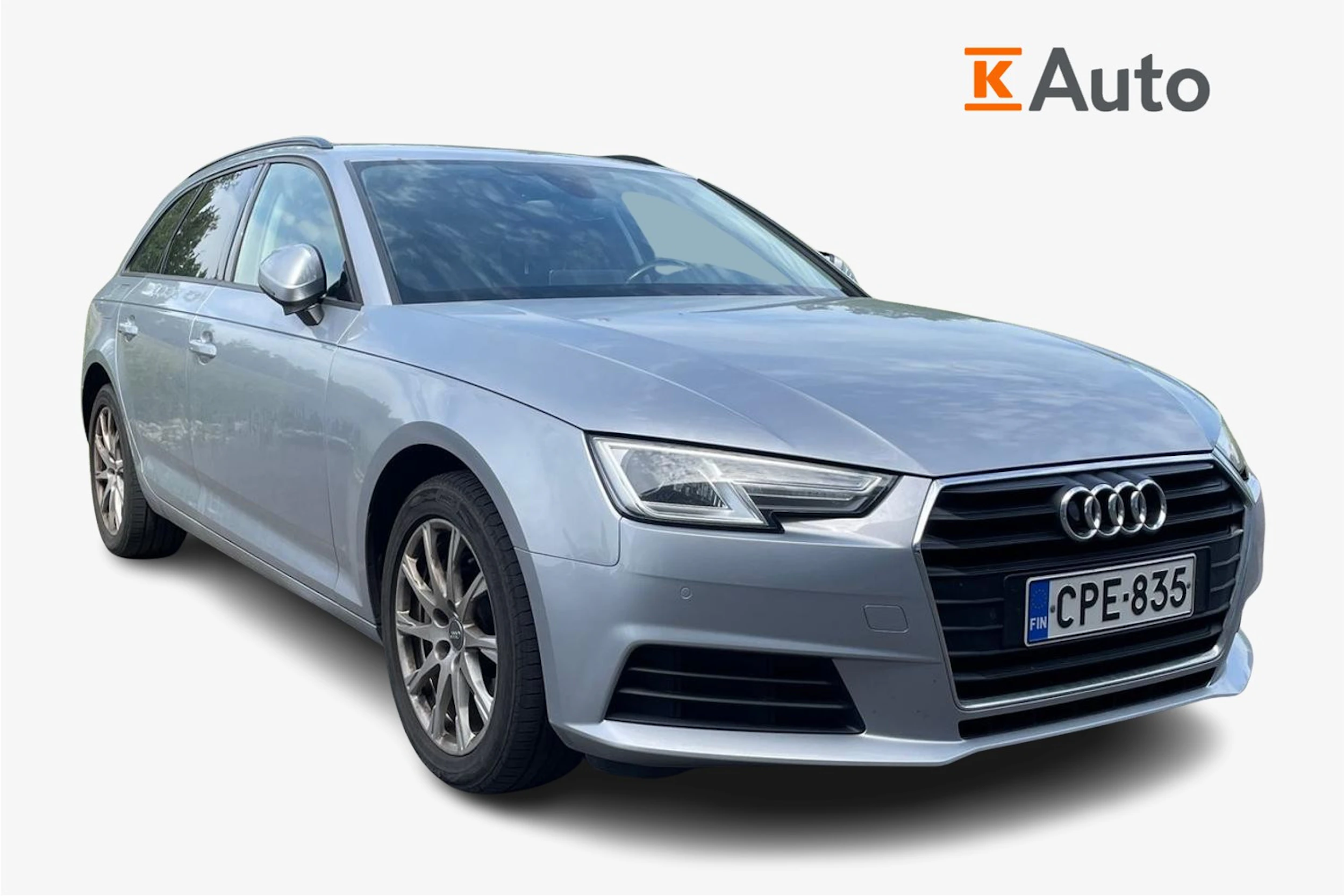 harmaa Audi A4 2016 kuva 1.