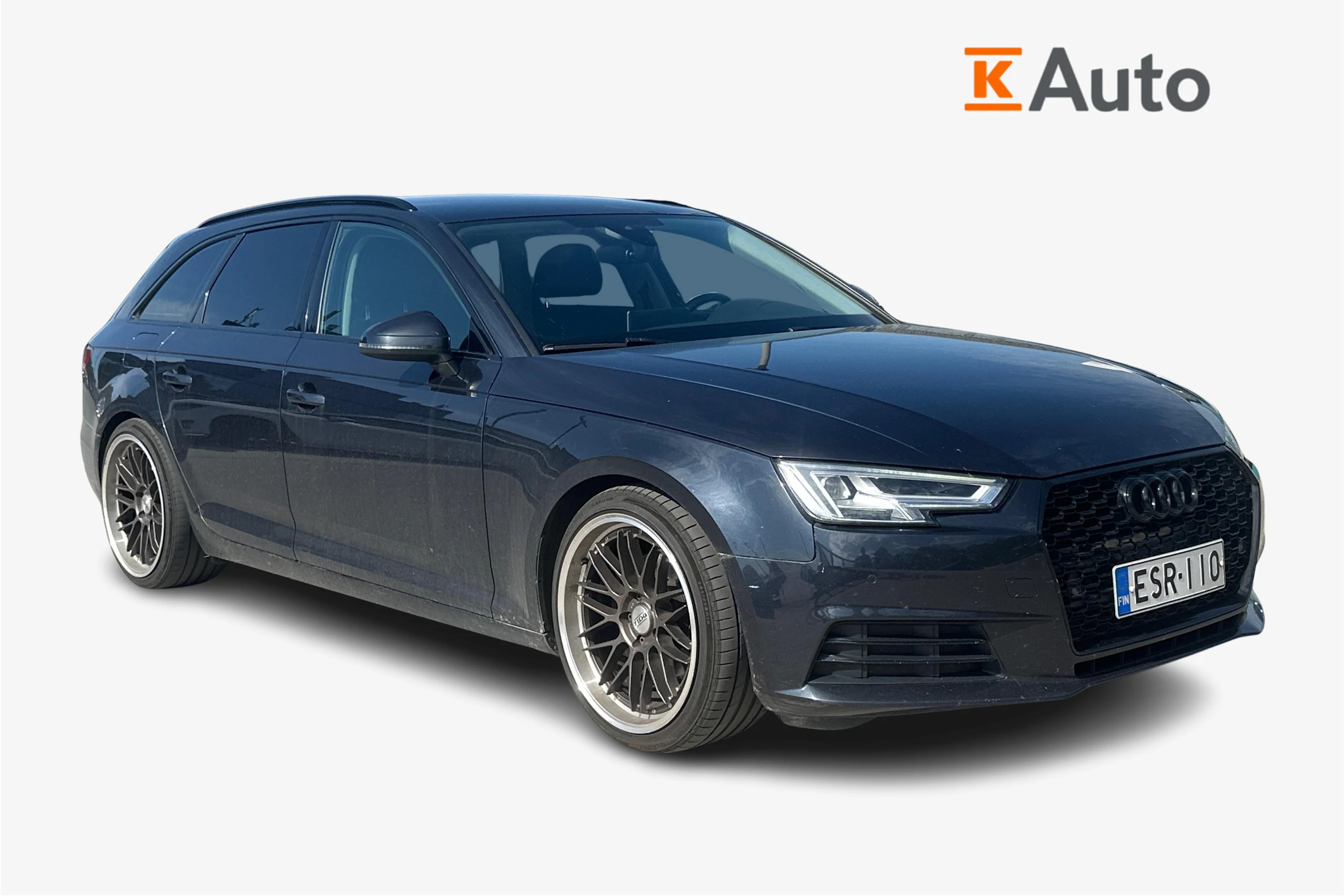Sininen Audi A4 2016 kuva 1.