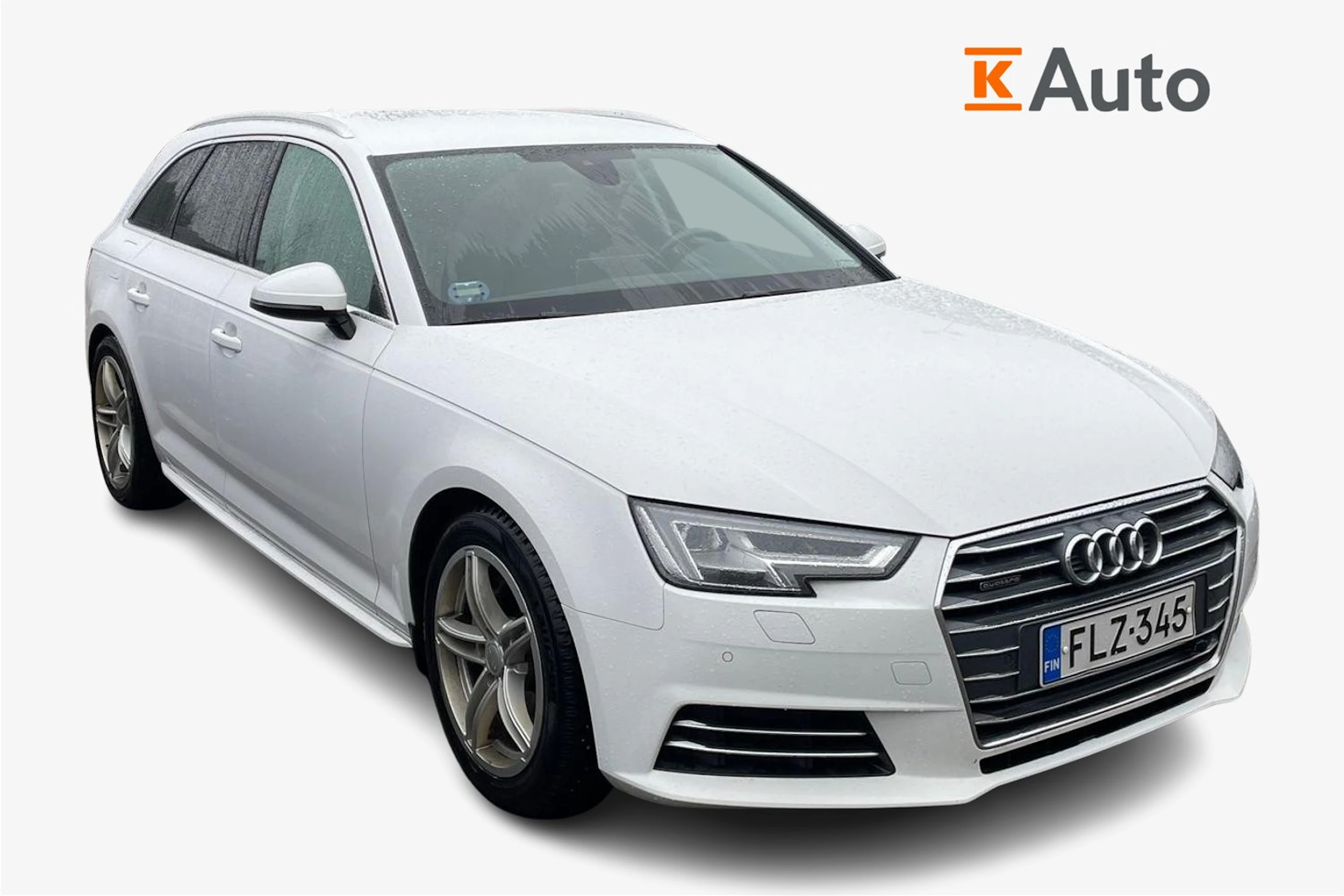 valkoinen Audi A4 2016 kuva 1.