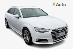 valkoinen Audi A4 2016 kuva 1.