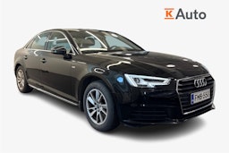 Musta Audi A4 2016 kuva 1.