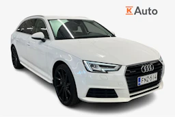 valkoinen Audi A4 2016 kuva 1.