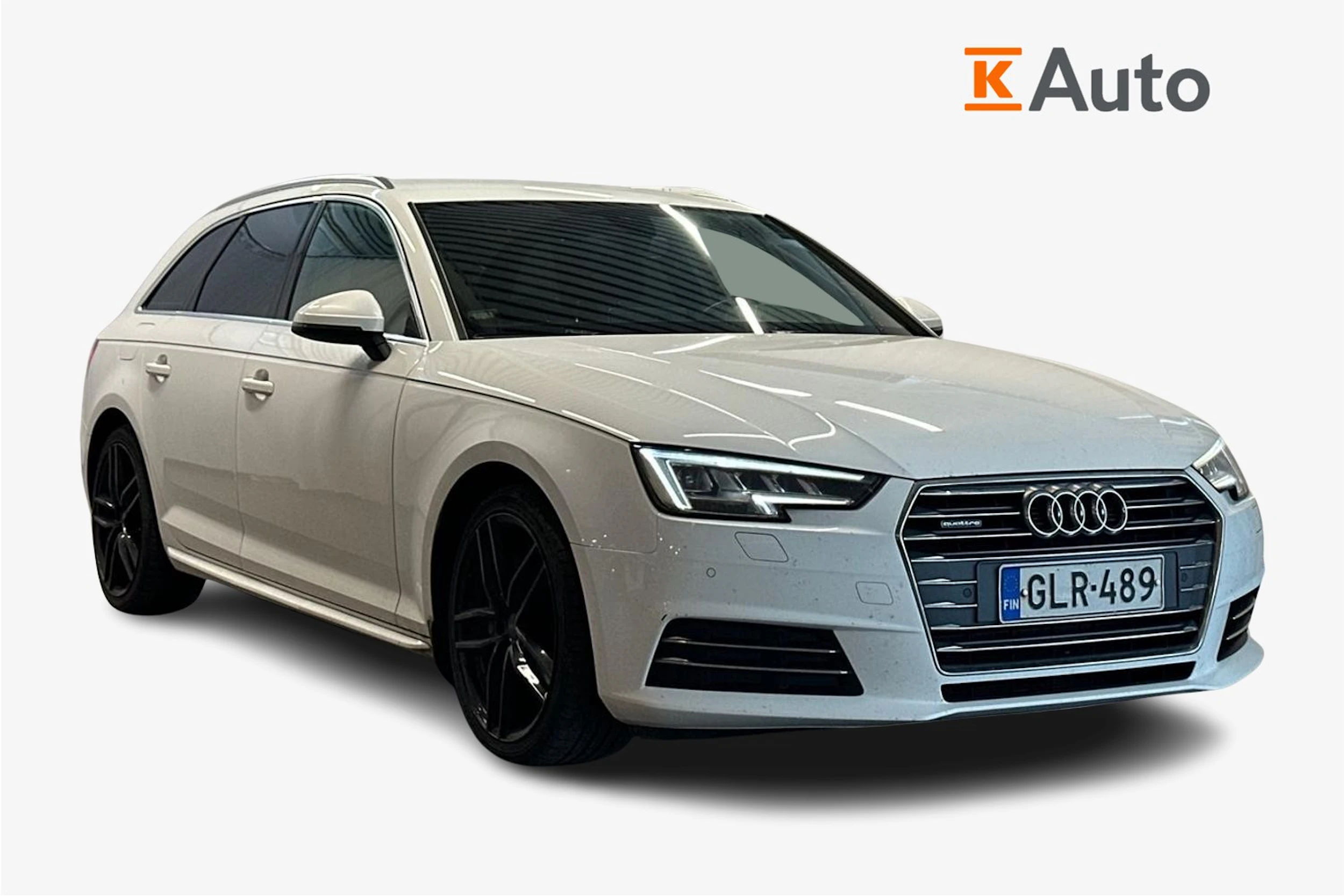 valkoinen Audi A4 2016 kuva 1.