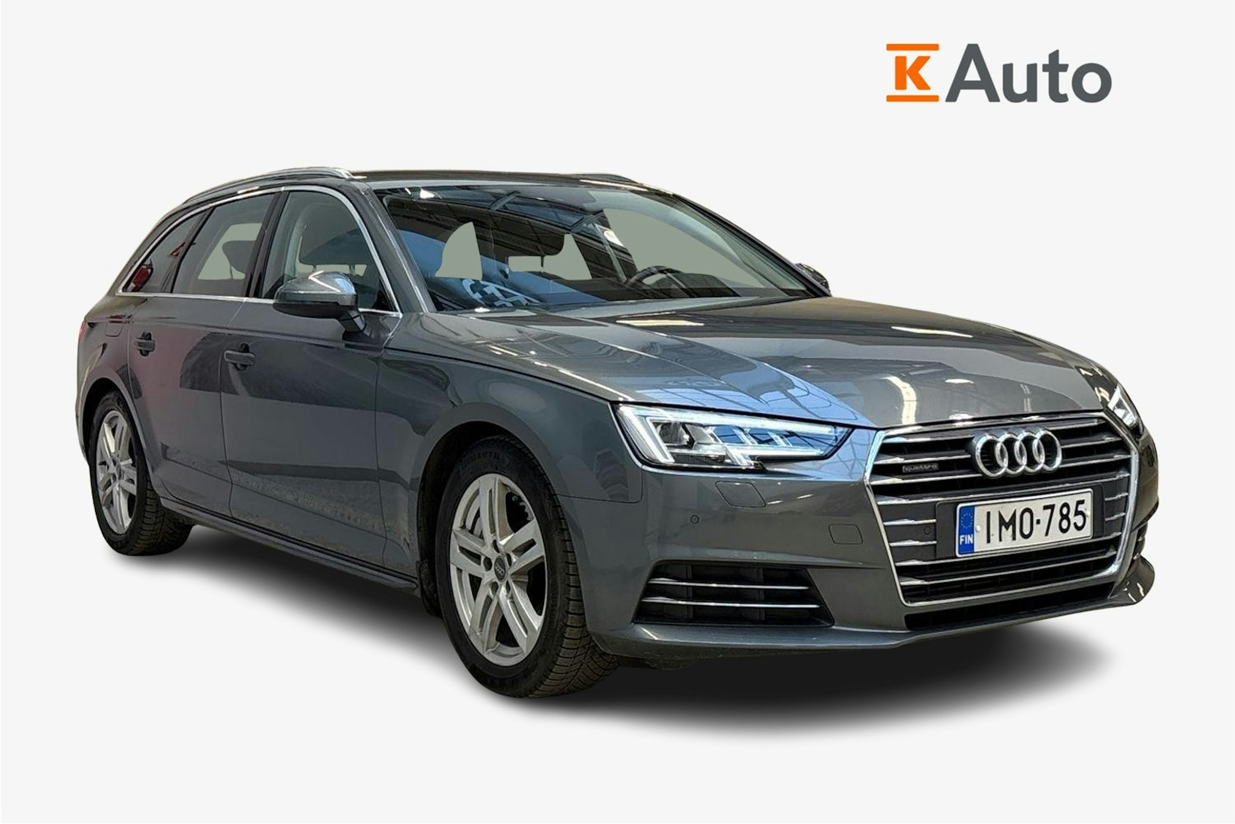 harmaa Audi A4 2016 kuva 1.