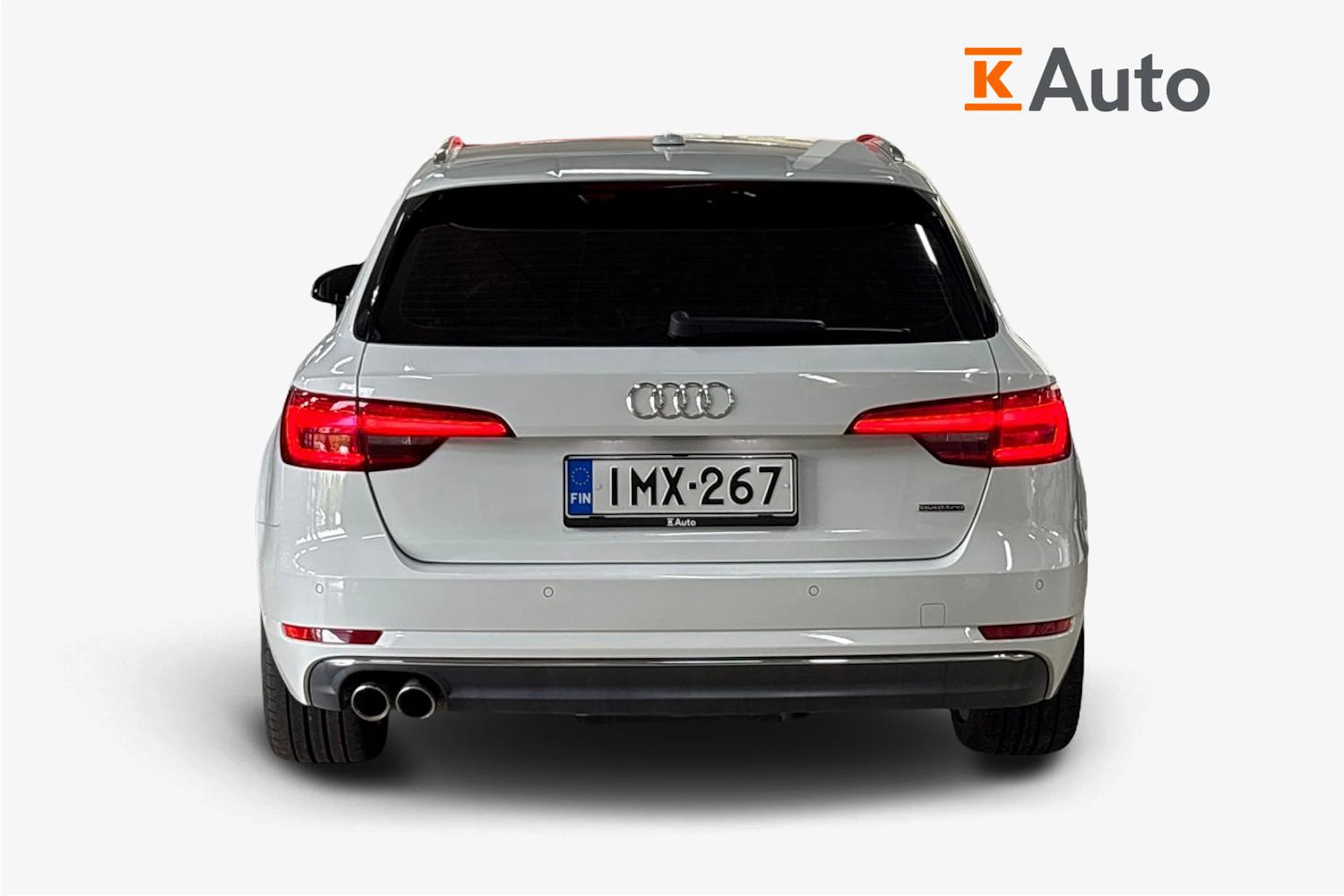 Valkoinen Audi A4 2016 kuva 3.
