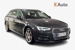 Vihreä Audi A4 2016 kuva 1.