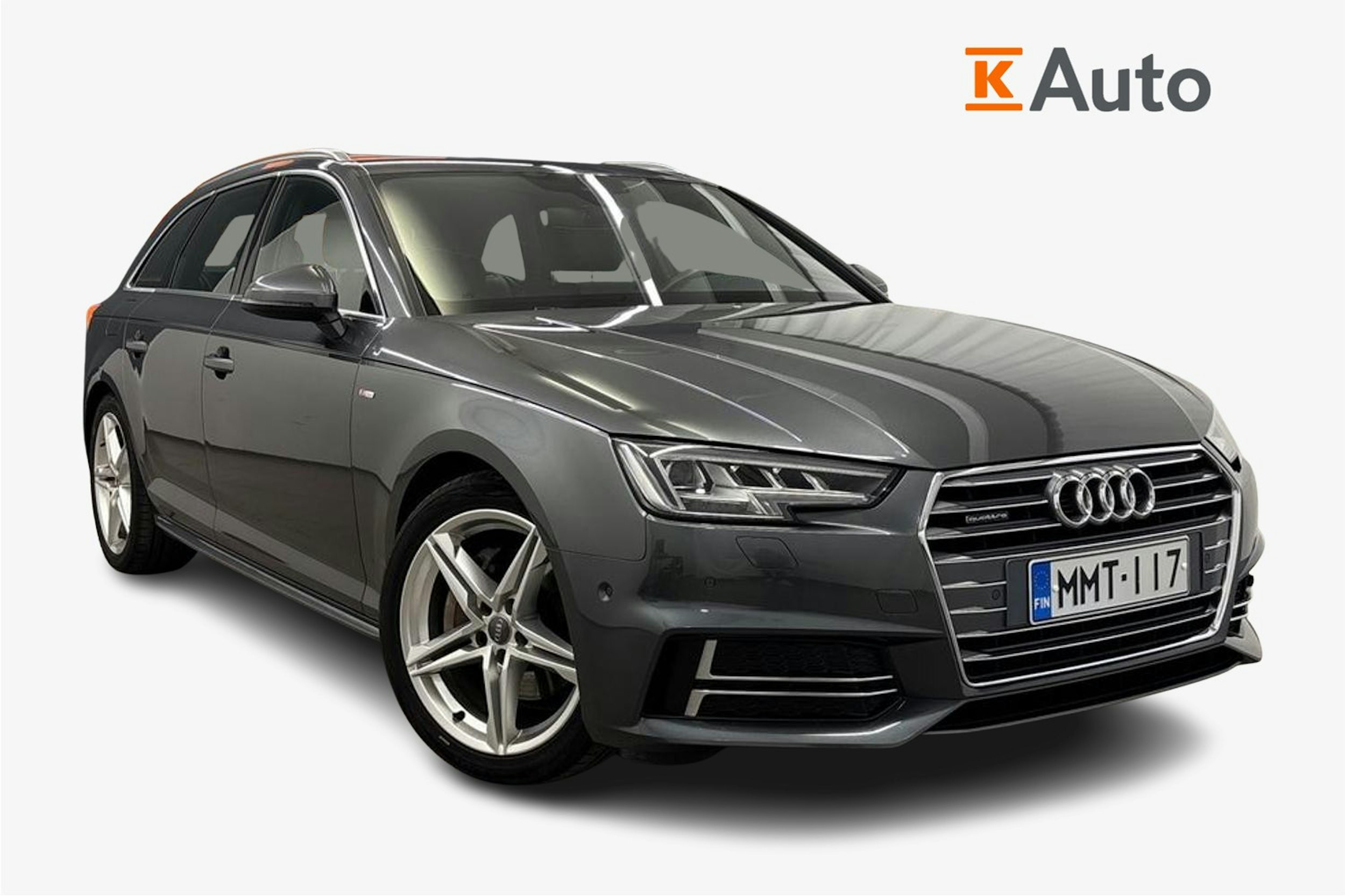 harmaa Audi A4 2016 kuva 1.