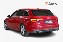 punainen Audi A4 2016 kuva 2.