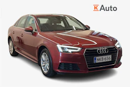 valkoinen Audi A4 2016 kuva 1.