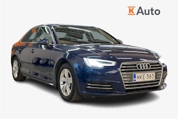 Sininen Audi A4 2016 kuva 1.