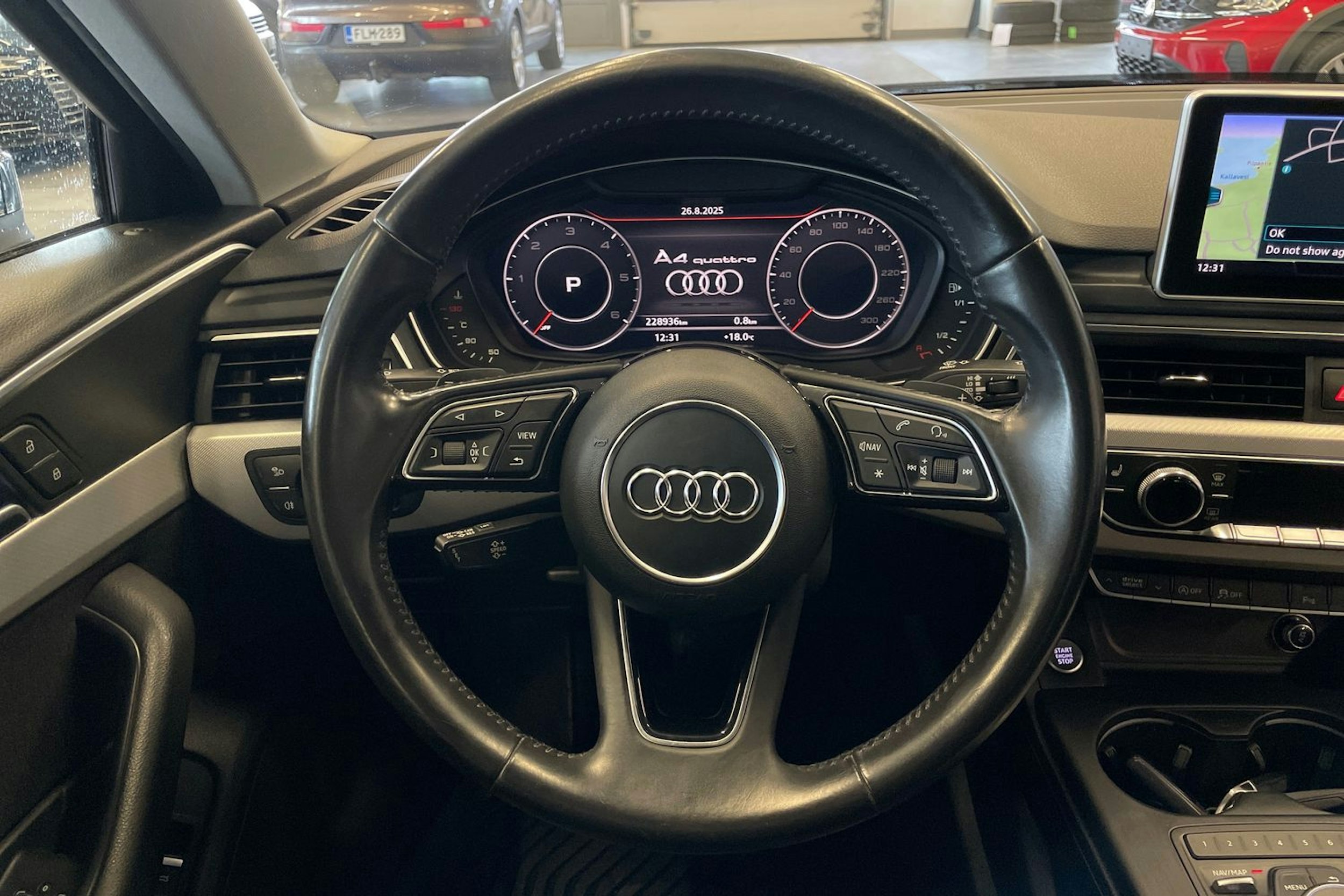 vihreä Audi A4 2016 kuva 16.