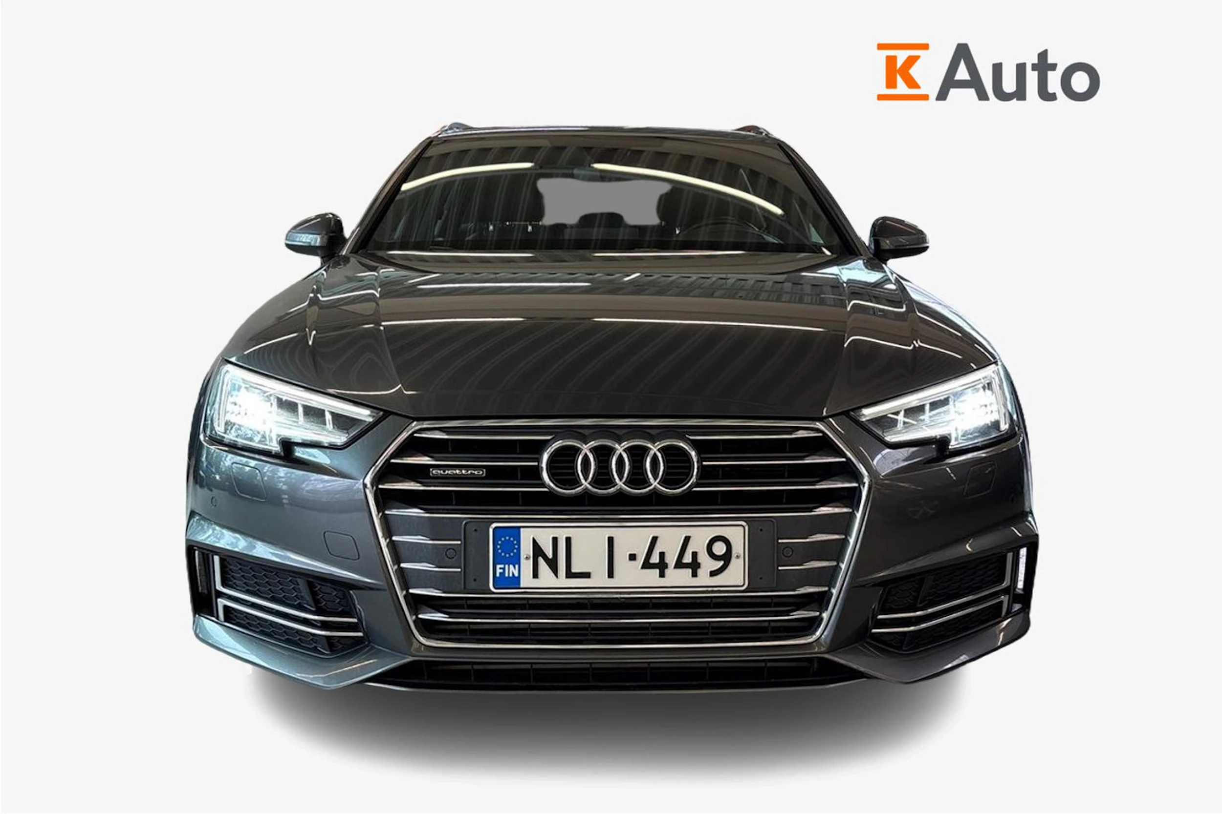 Harmaa Audi A4 2016 kuva 4.