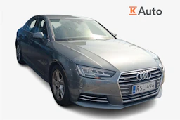 Harmaa Audi A4 2016 kuva 1.