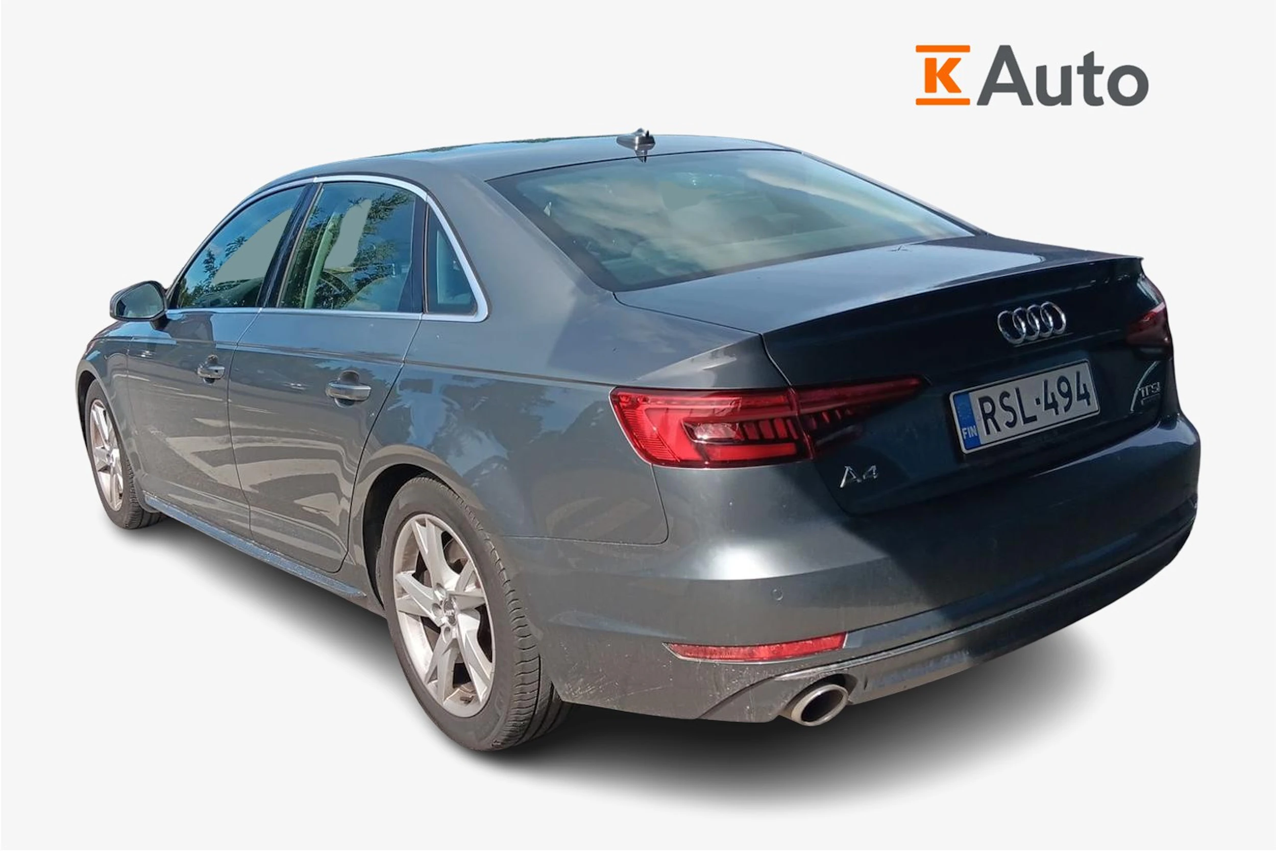 Harmaa Audi A4 2016 kuva 2.