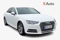 valkoinen Audi A4 2016 kuva 1.