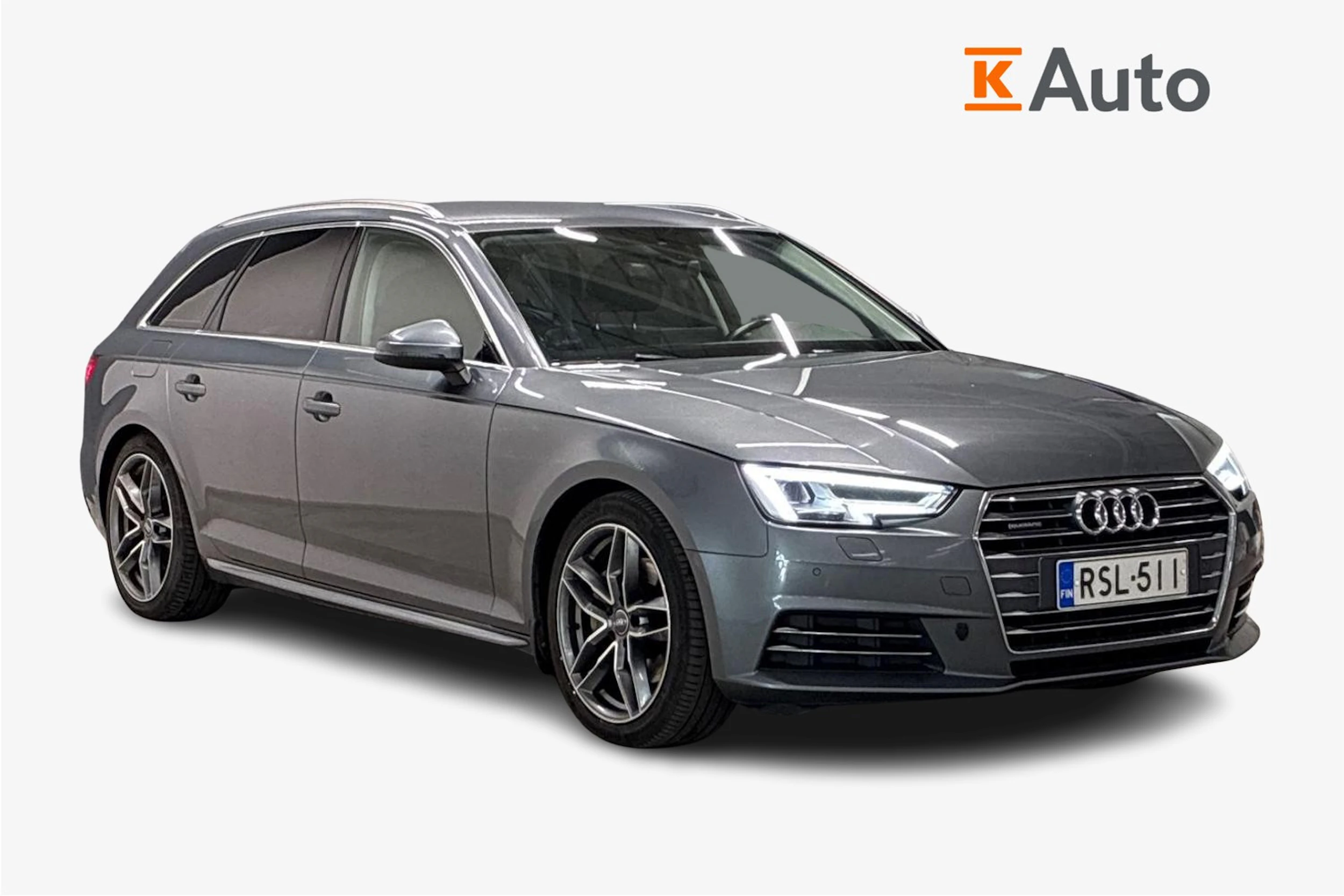 harmaa Audi A4 2016 kuva 1.