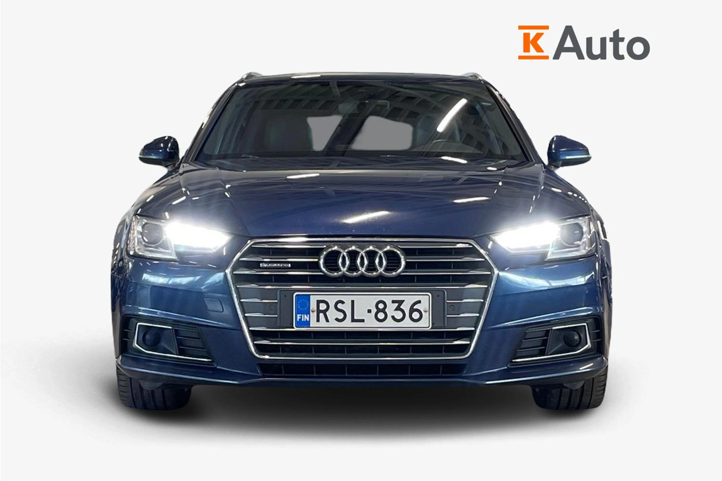 met. sininen Audi A4 2016 kuva 4.