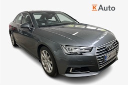 harmaa Audi A4 2016 kuva 1.