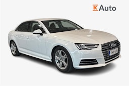 valkoinen Audi A4 2016 kuva 1.