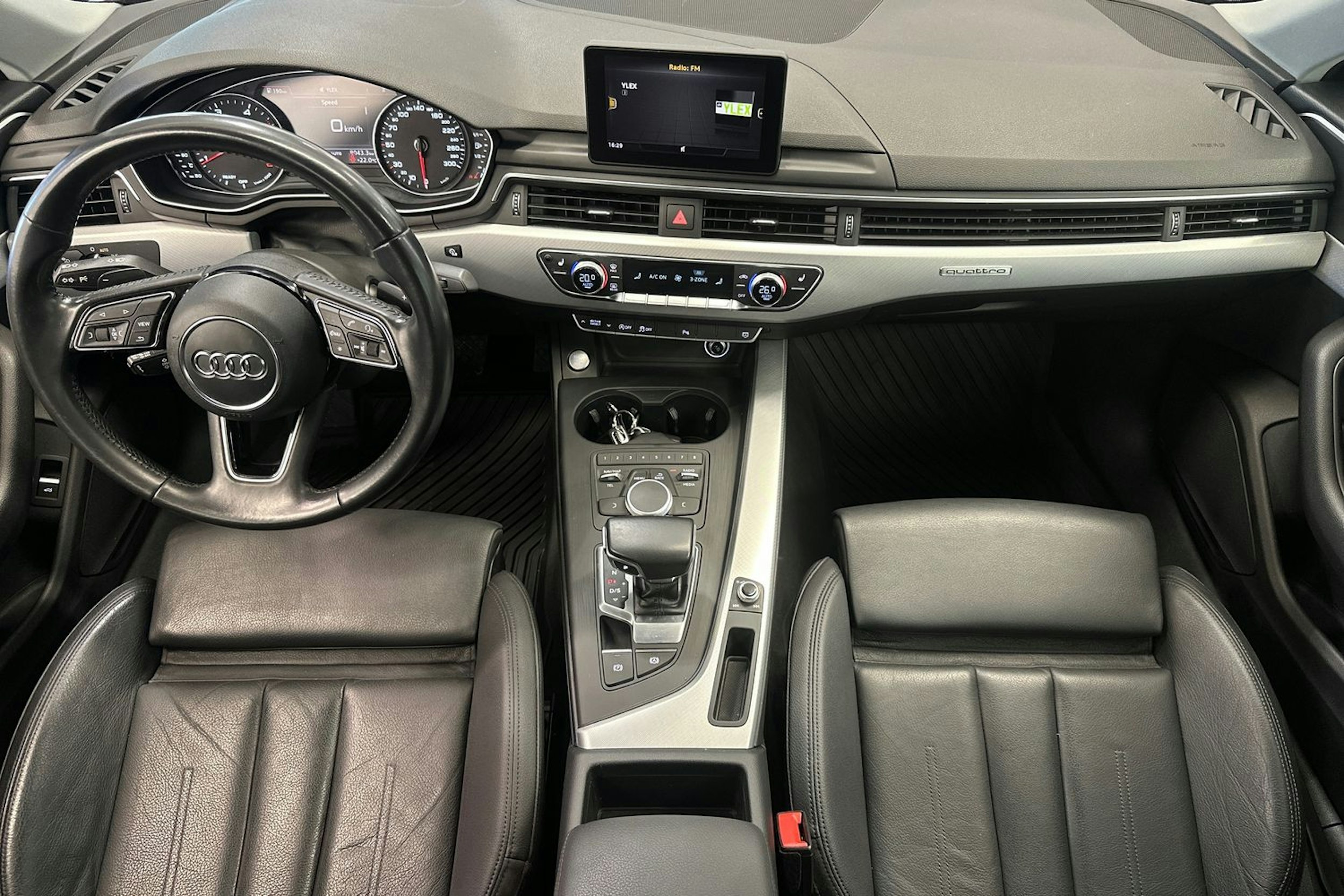 valkoinen Audi A4 2017 kuva 9.