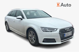 Valkoinen Audi A4 2016 kuva 1.