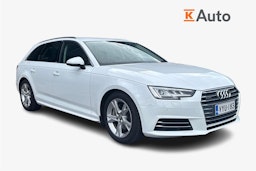valkoinen Audi A4 2017 kuva 1.