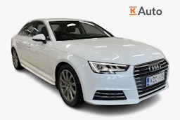Valkoinen Audi A4 2016 kuva 1.