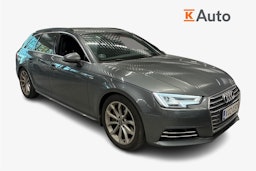 Harmaa Audi A4 2016 kuva 1.