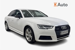 Valkoinen Audi A4 2016 kuva 1.