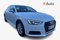 Valkoinen Audi A4 2016 kuva 1.