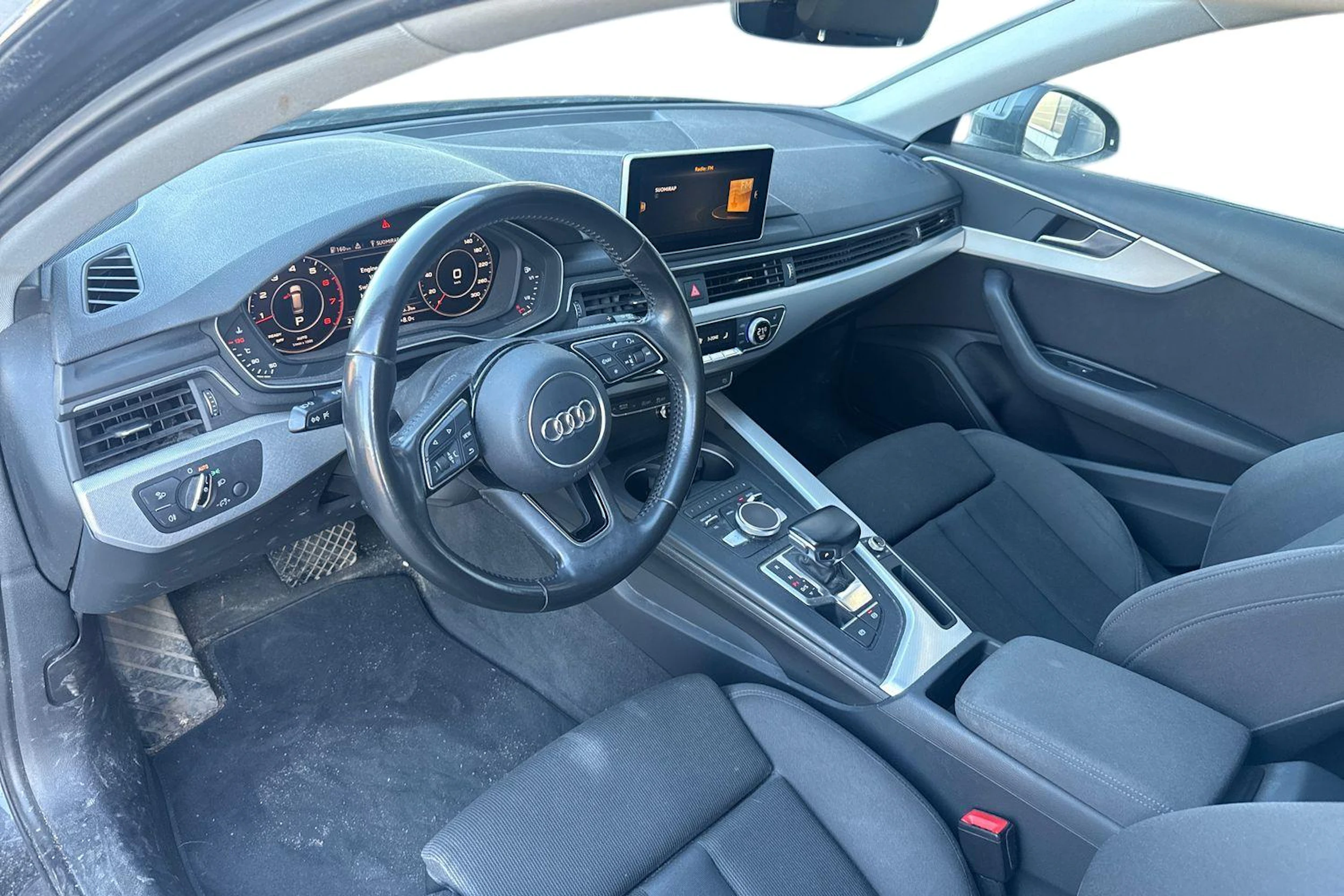 vihreä Audi A4 2016 kuva 3.