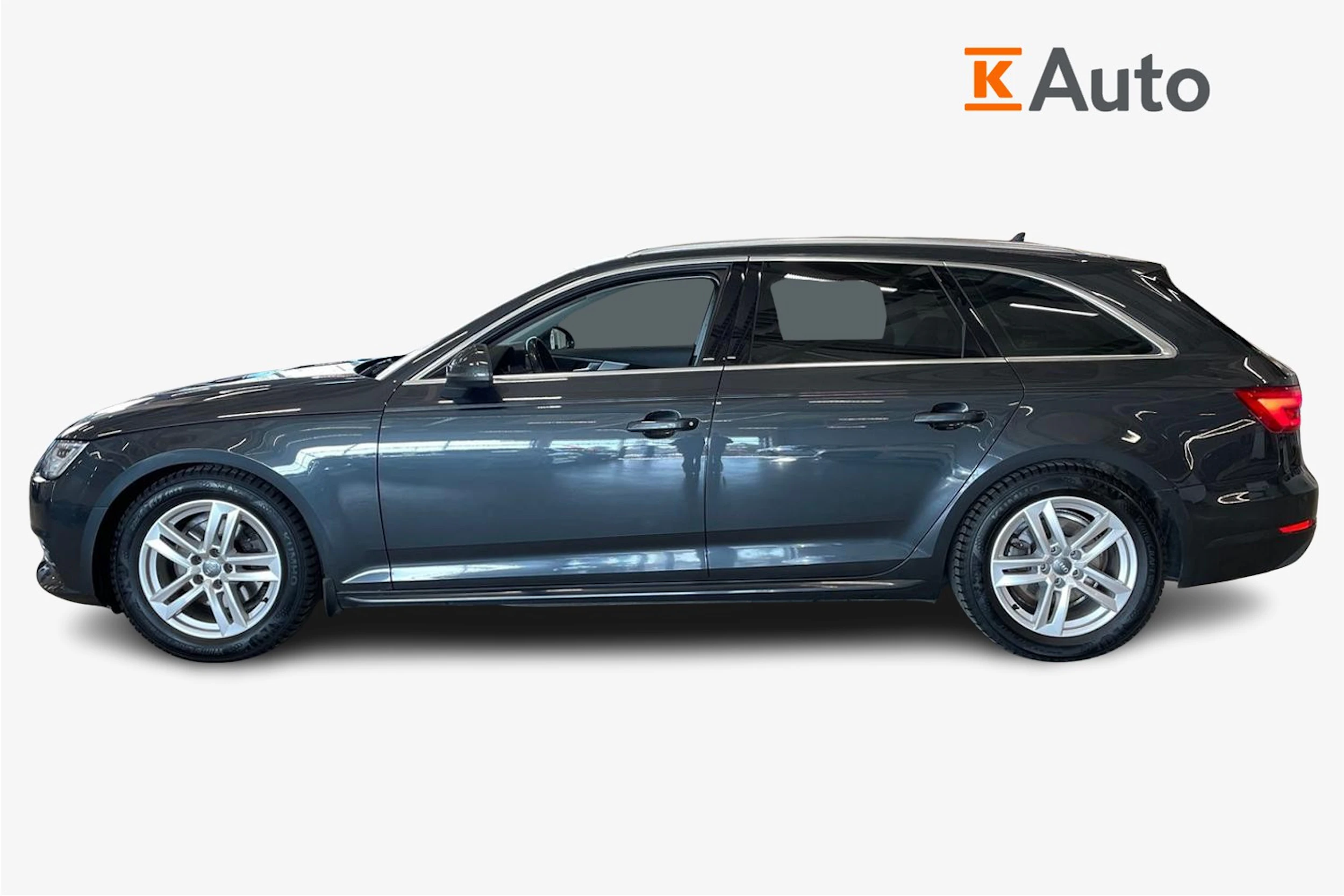 vihreä Audi A4 2016 kuva 5.