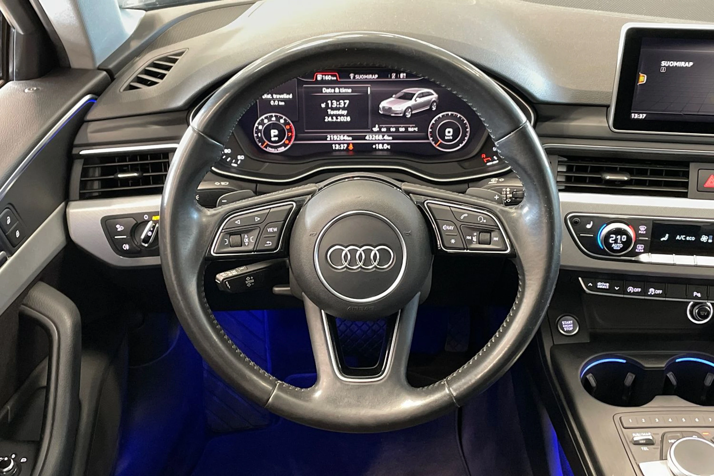 vihreä Audi A4 2016 kuva 13.
