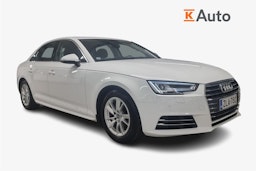 valkoinen Audi A4 2017 kuva 1.