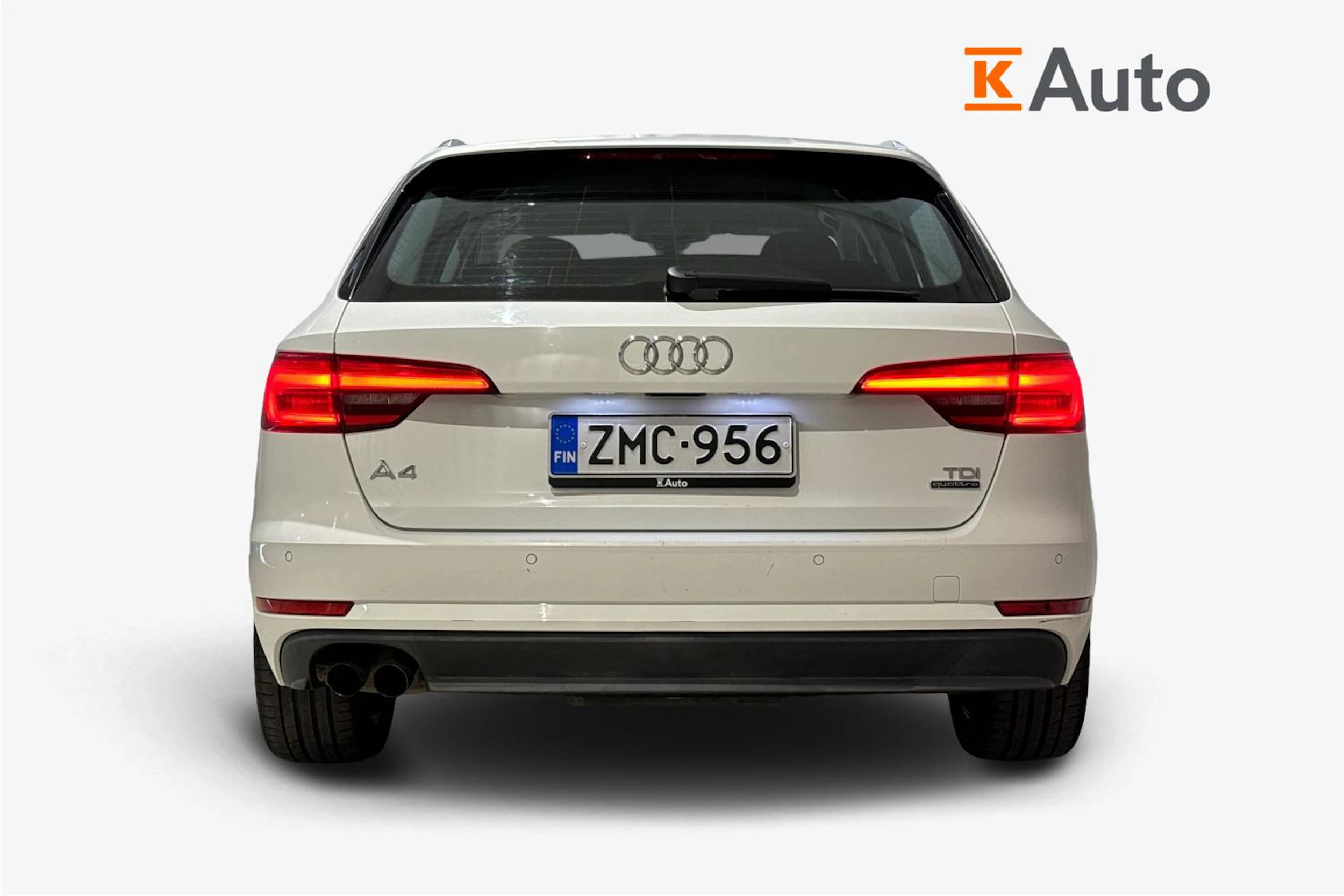 valkoinen Audi A4 2016 kuva 4.