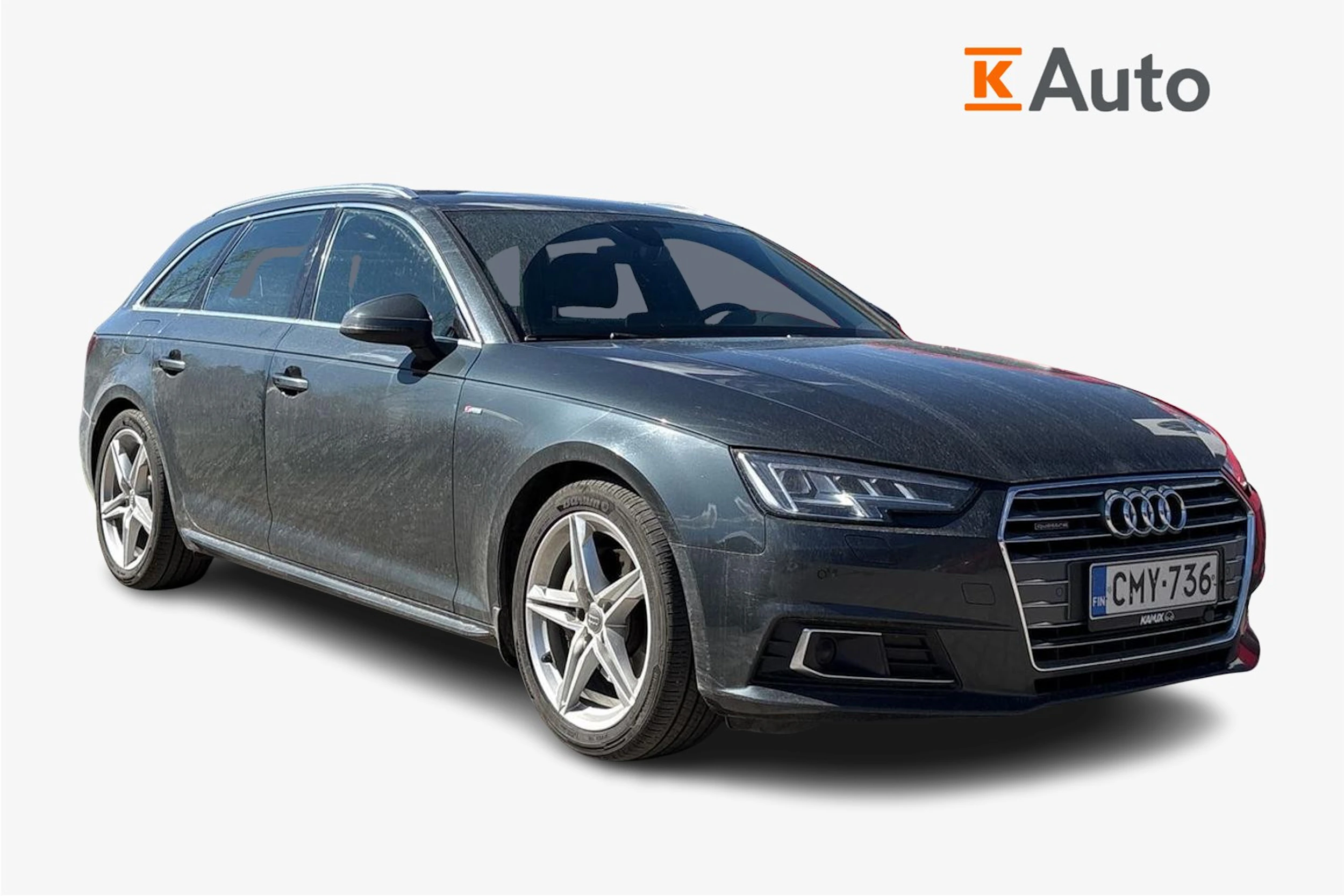 harmaa Audi A4 2017 kuva 1.