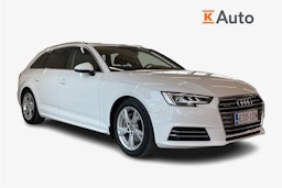 Valkoinen Audi A4 2017 kuva 1.