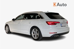 Valkoinen Audi A4 2017 kuva 2.