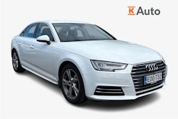 valkoinen Audi A4 2017 kuva 1.