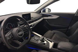 sininen Audi A4 2017 kuva 8.