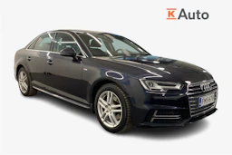 sininen Audi A4 2017 kuva 1.