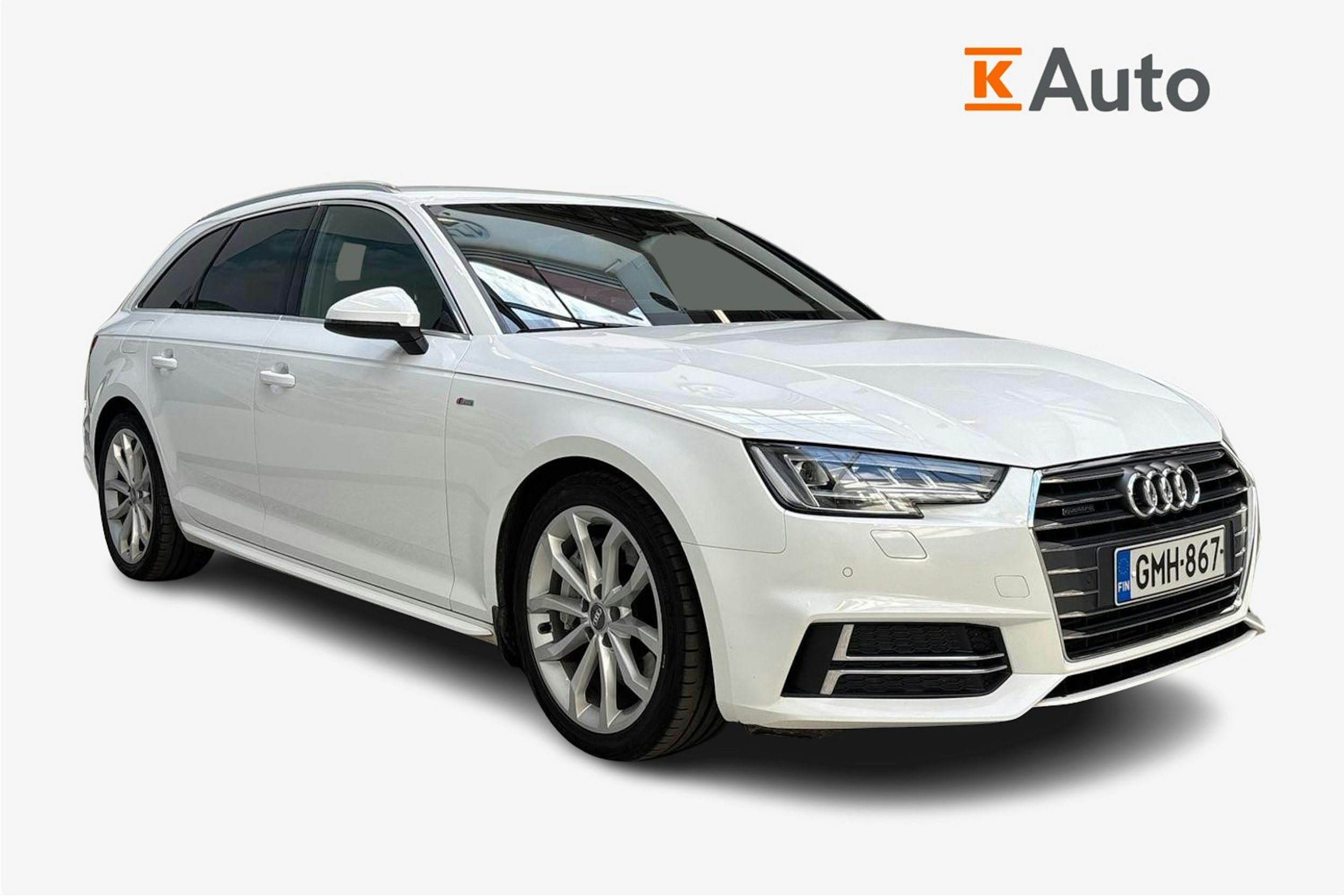 Valkoinen Audi A4 2017 kuva 2.