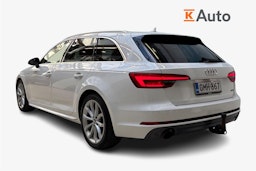 Valkoinen Audi A4 2017 kuva 3.