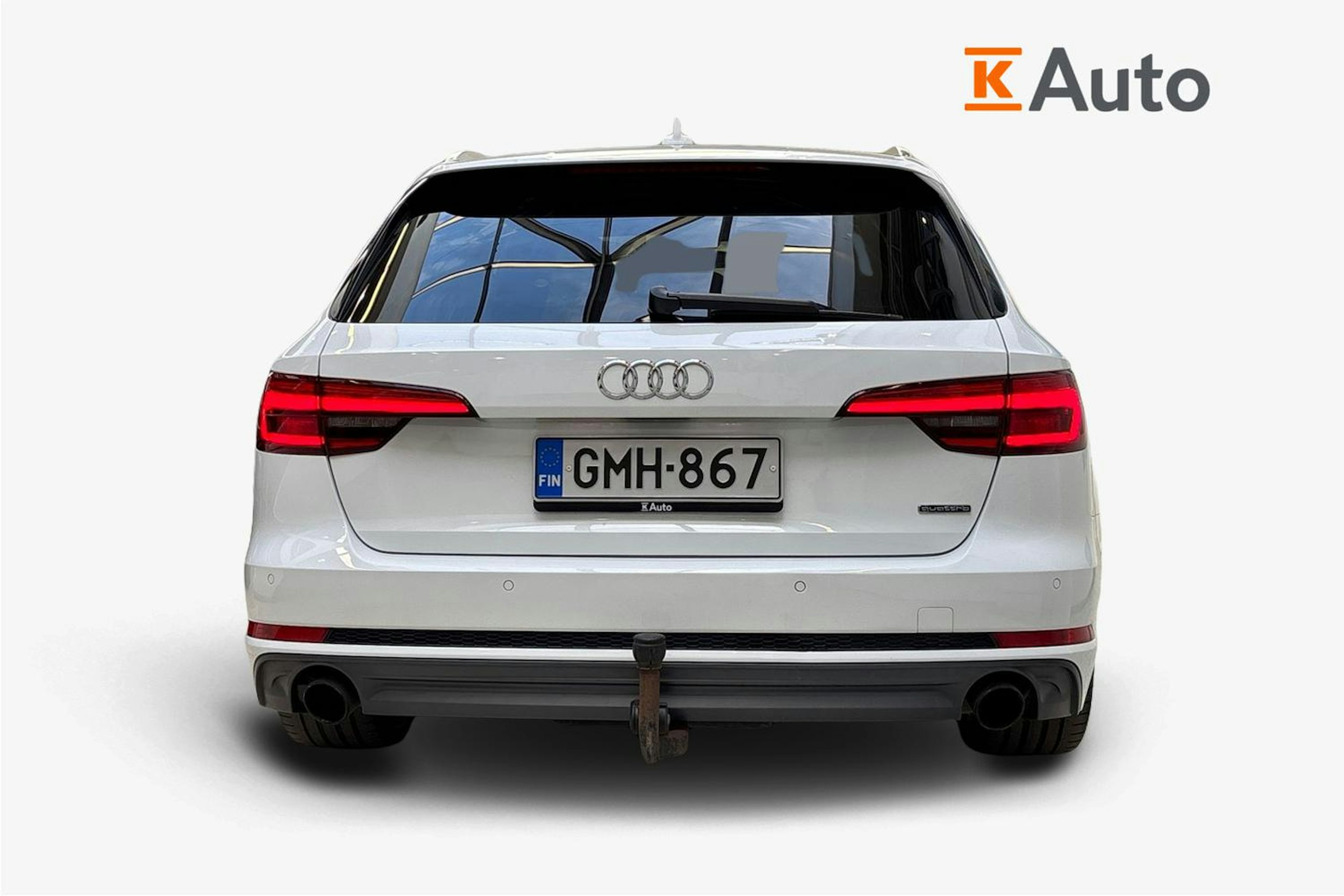 Valkoinen Audi A4 2017 kuva 4.