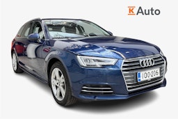 met. sininen Audi A4 2017 kuva 1.